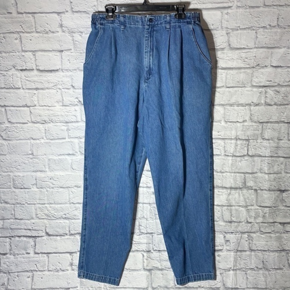 Vintage Lee Super High Rise Distressed Denim 90s 80s Retro Pleated Mom Dad Jeans